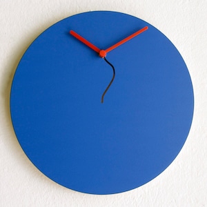 10 Inch Modern Wood Wall Clock: Silent Minimalist Decor