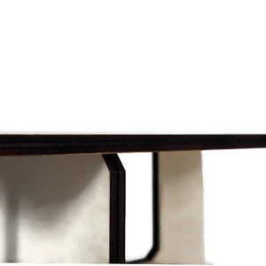 Laser Cut Wooden Monitor Stand Riser: Modern Desk Organizer