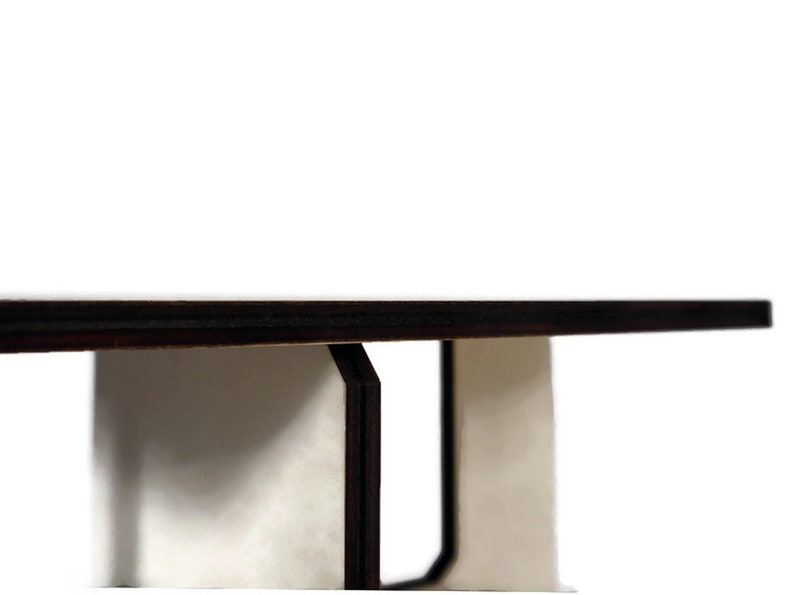 Laser Cut Wood Monitor Stand for Desktop Modern Wooden Office Etsy Canada