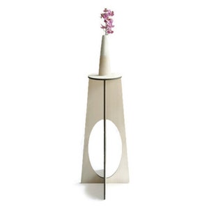 Großer hölzerner Blumenstand-moderner Innenakzent-Tisch-Pflanzer stilvoller Blumentopf-Sockel zeitgenössische Beiseite Möbel Wohnzimmer-Dekor-Geschenk