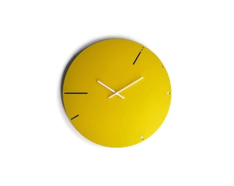 Wooden Fibonacci Wall Clock, Modern Minimalist Math Gift, 16 Inch