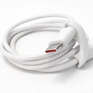 Wooden USB Bracelet Wearable Charging Cable Minimal Hand Painted Accessory