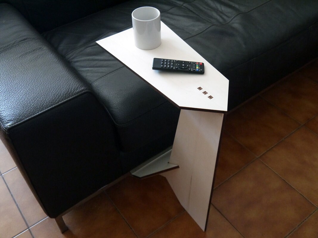 Wood Sofa C Table for Armrest Over the Couch Side Tables for Etsy