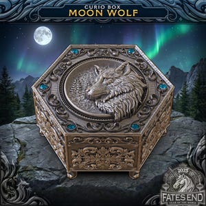 Månvarg Kuriosask - 3D-utskriven - Fates End