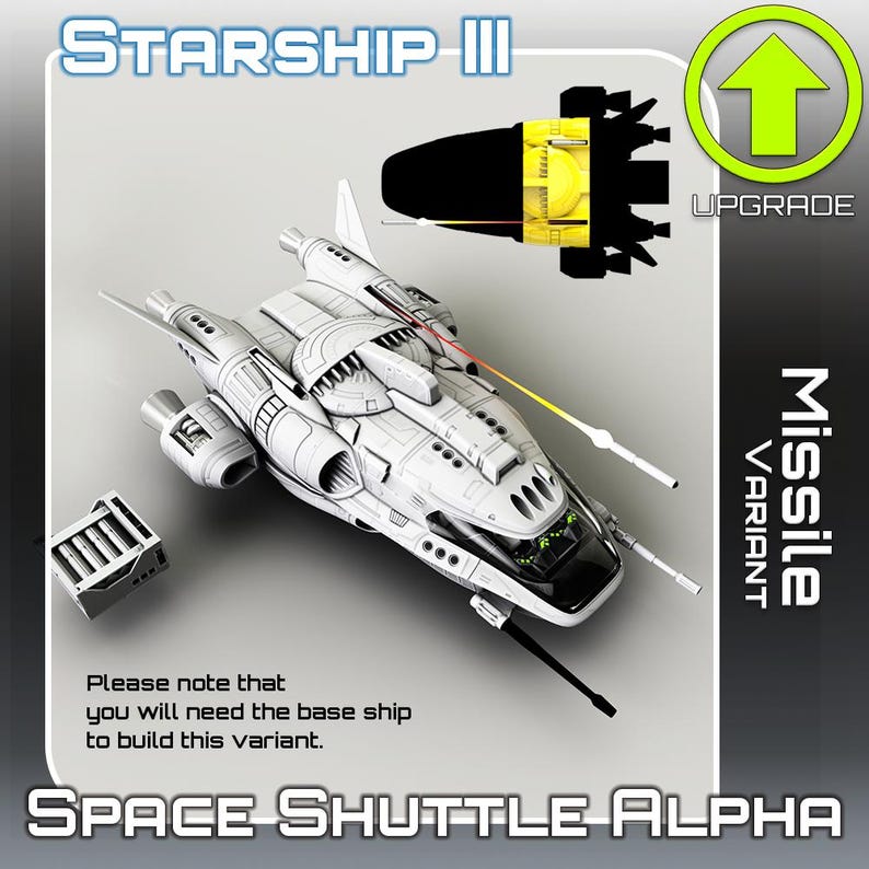 Shuttle Variants Shuttle Alpha Variants - 2nd Dynasty - 28MM - Etsy