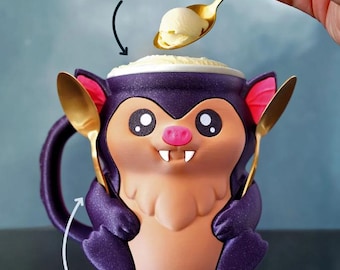Bramble , the Bat Ice Pint Holder - 3D Printed