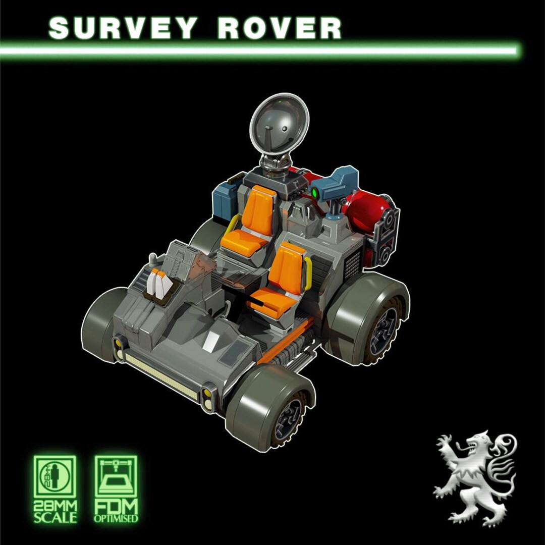 Survey Rover - 2nd Dynasty- 28mm - Tabletop Play - War Games - Etsy