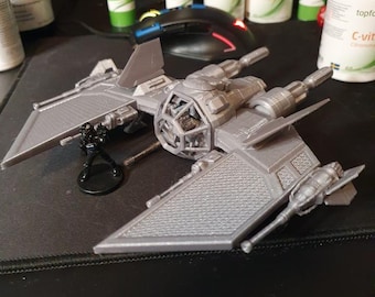2nd Dynasty - Talon Interceptor Starship - 28mm - Tabletop Play - War Games