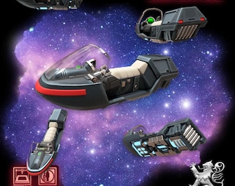 Grav Bike - Segunda Dinastía - 28 mm - Juego de mesa - Juegos de guerra