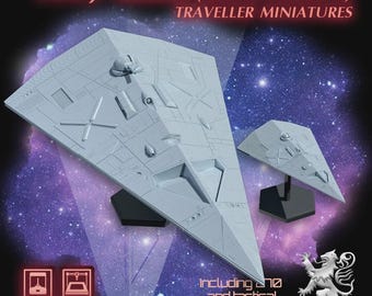 2nd Dynasty - 3D Printed Type J Seeker- 28mm - 1/270 & 1 inch Hex