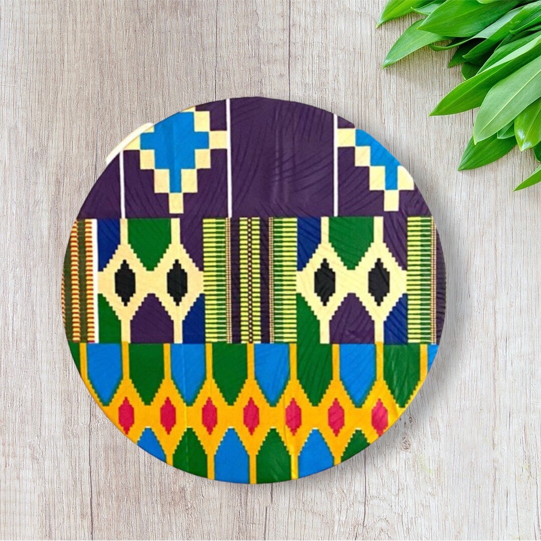 12 Inch Hoop African Wall Art/african Ankara Hoop Art Wall Etsy
