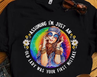 Old Lady Shirt - Etsy