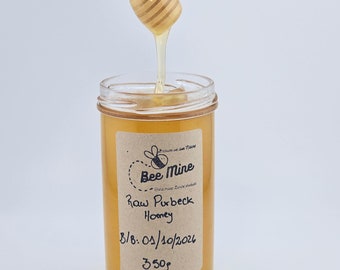 Livraison GRATUITE (à partir de 2 commandes) - Miel local du Dorset britannique, Miel pur cru et non filtré - En provenance de l'île de Purbeck.