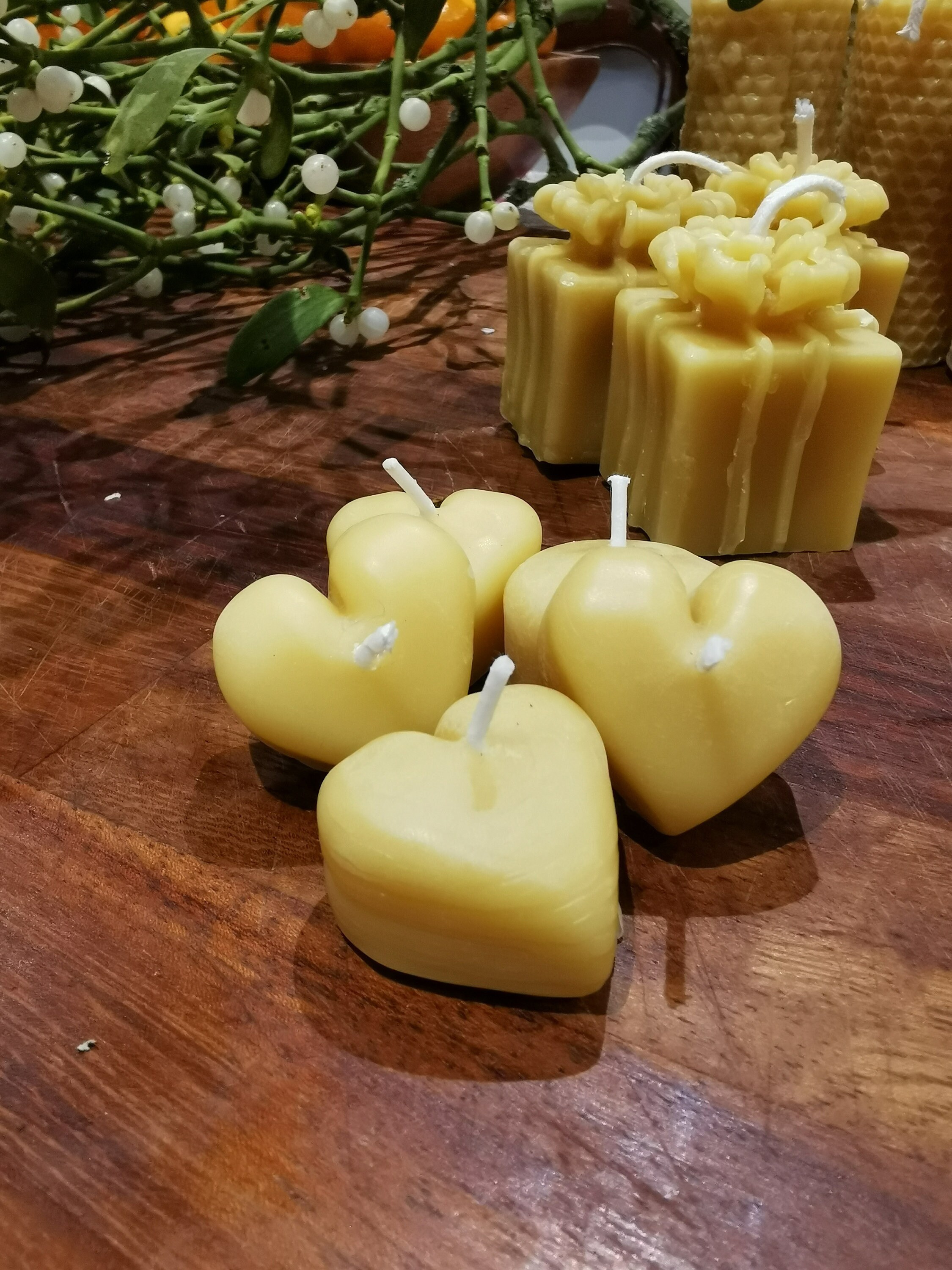 True Wild Botanics Pure Beeswax Candle