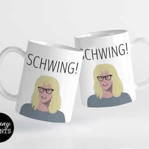 Wayne&#39;s World Koffie mok | Schwing Garth Citaat | 90&#39;s Movie Mok