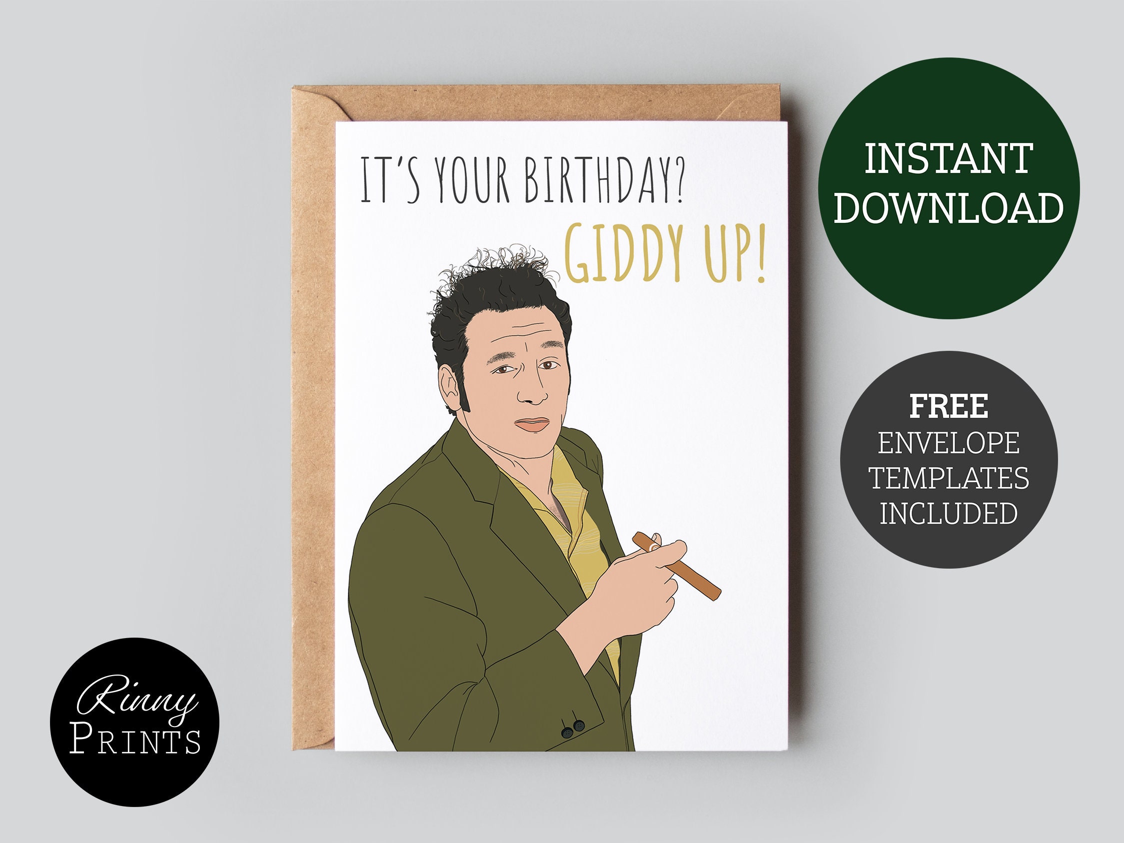 Sitcom Greeting Card