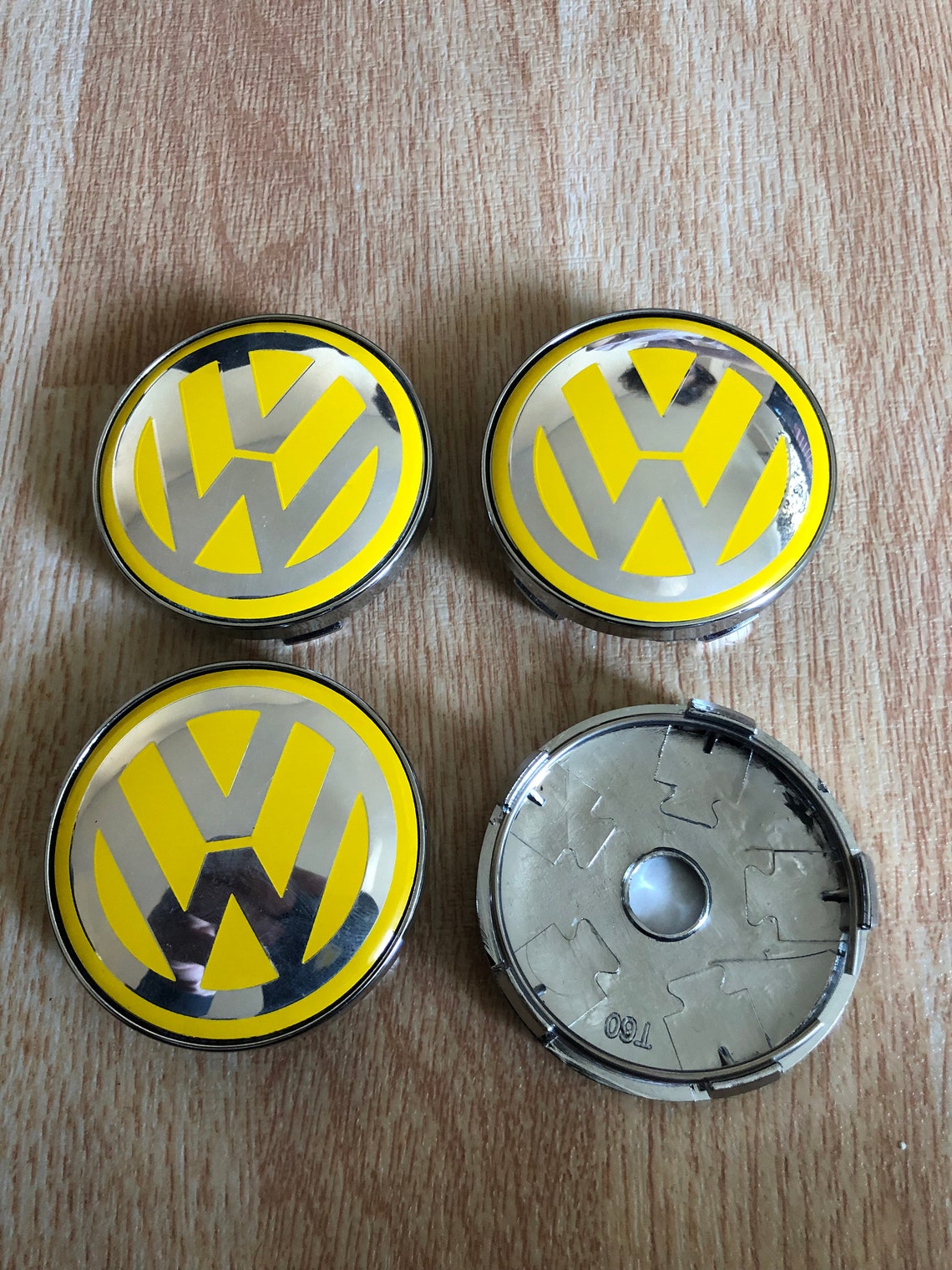 4x VW Volkswagen 60mm 6.0cm Wheel Centre Cap Hub Alloy Caps Etsy