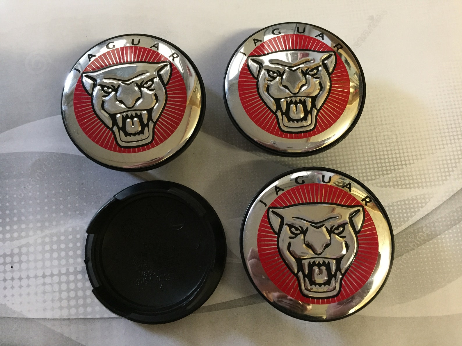 4x Jaguar Wheel Centre Caps Hub Alloy Cap Fits XJ XJR XF S Etsy