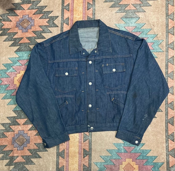 Vintage unisex Ranch Craft JC Penny denim jacket … - image 1