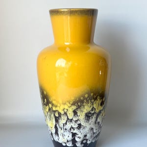 M822 vintage 60's Scheurich 花瓶 Fat Lava M822 vintage 60's