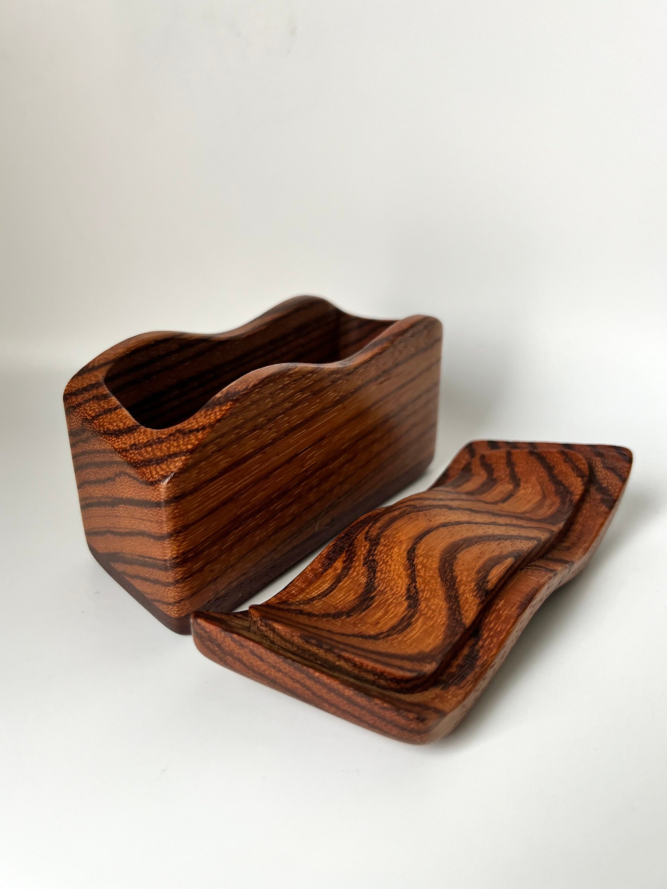 Vintage Fred and Marilyn Buss Sculptural Wooden Box - Etsy