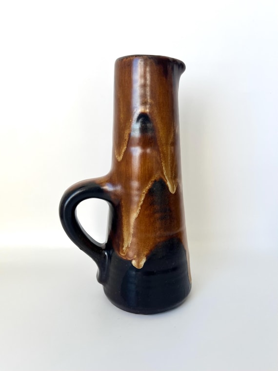 Vintage Ceramic Jopeko Vase Fat Lava Mid Century WGP - Etsy Israel