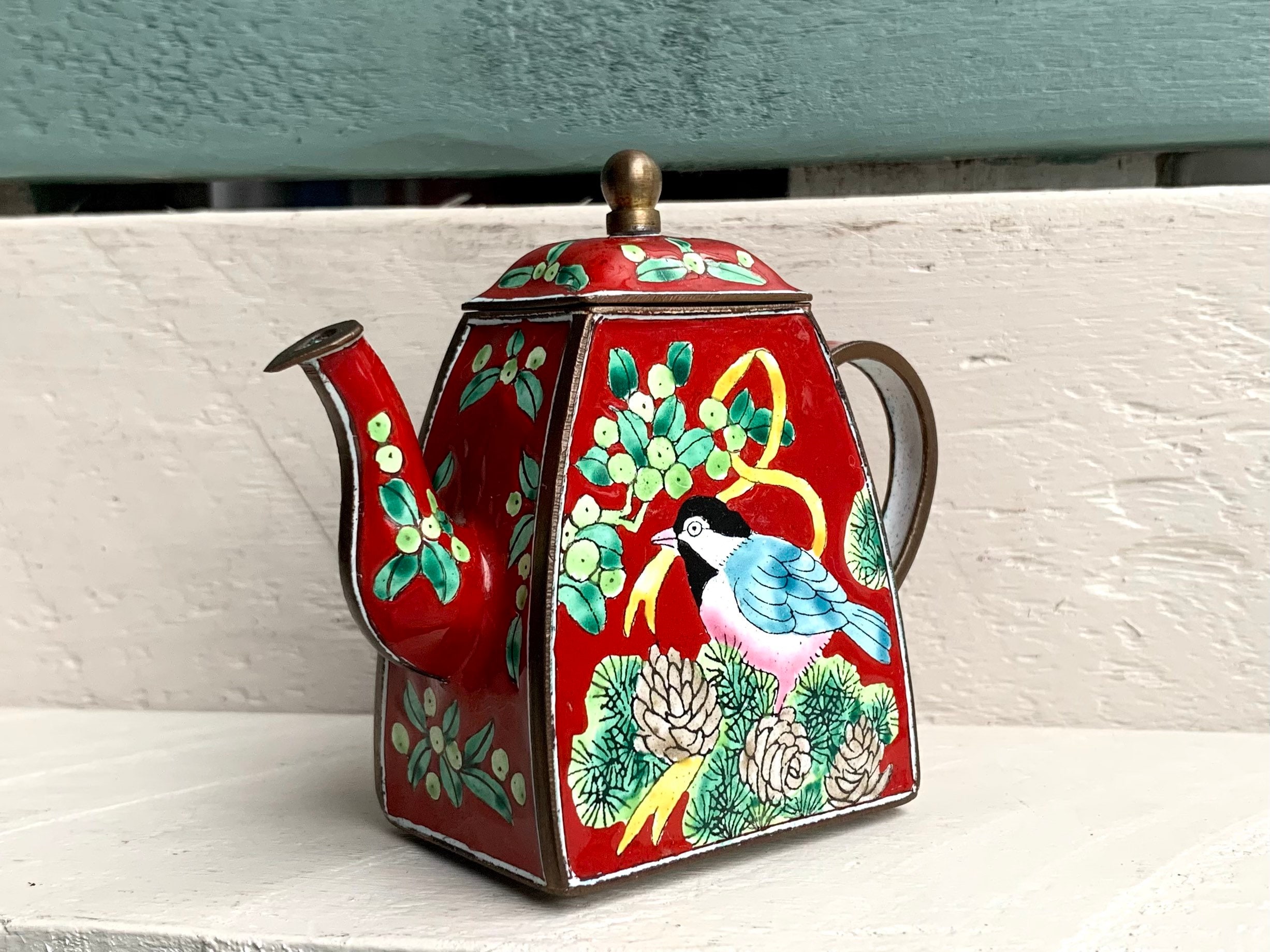 Miniature teapot charlotte di vita - Etsy 日本