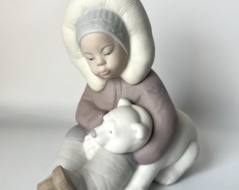 ヤドロ エスキモー少年とシロクマ - Etsy 日本