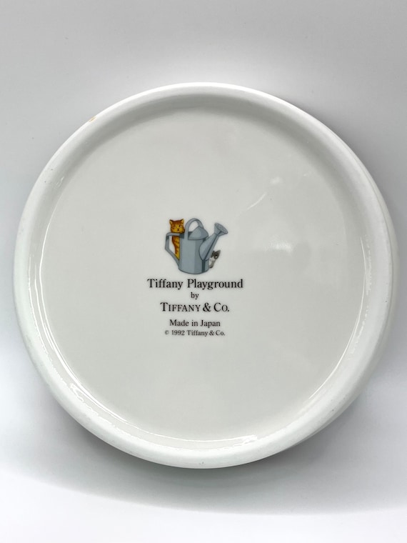 Vintage Tiffany Playground China Bowl 1992 Tiffany & Co. - Etsy