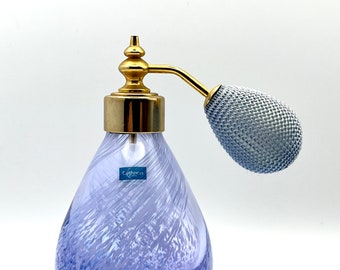 ヴィンテージ ケイスネス 香水瓶 アトマイザー 手作りガラス