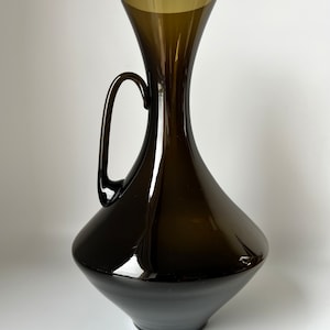 Vintage Vase Hand Blown Glass Vintage Glass