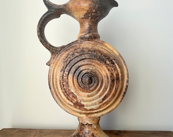 Vintage West German Fat Lava Vase Made by Dumler & Breiden. Shape