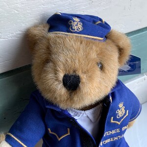 Original Vintage Venice Simplon Orient Express Steward Teddy Original Vintage Venice Simplon Orient Express Steward Teddy