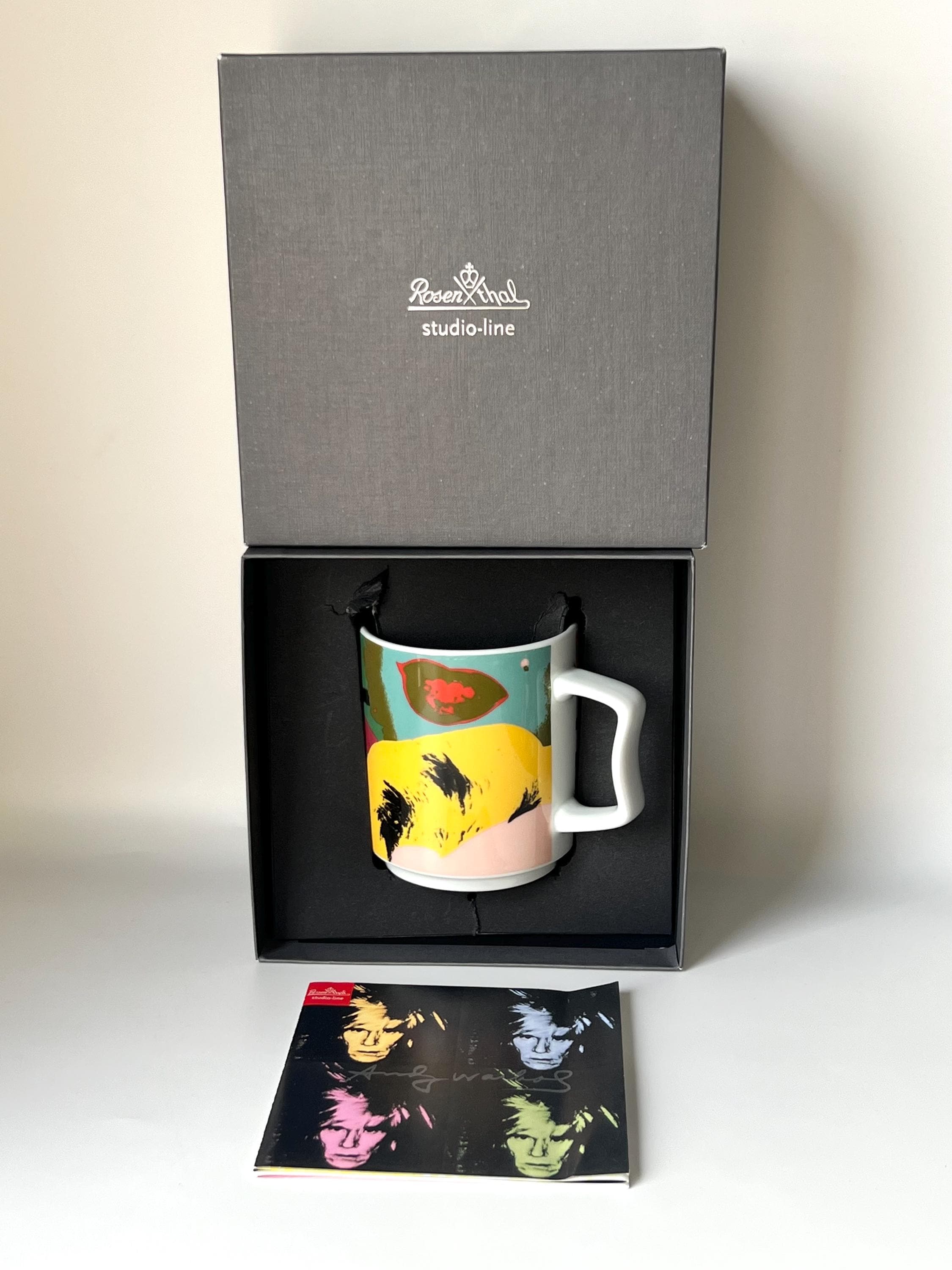 Vintage Andy Warhol Marilyn Monroe Mug by Rosenthal Studio-line