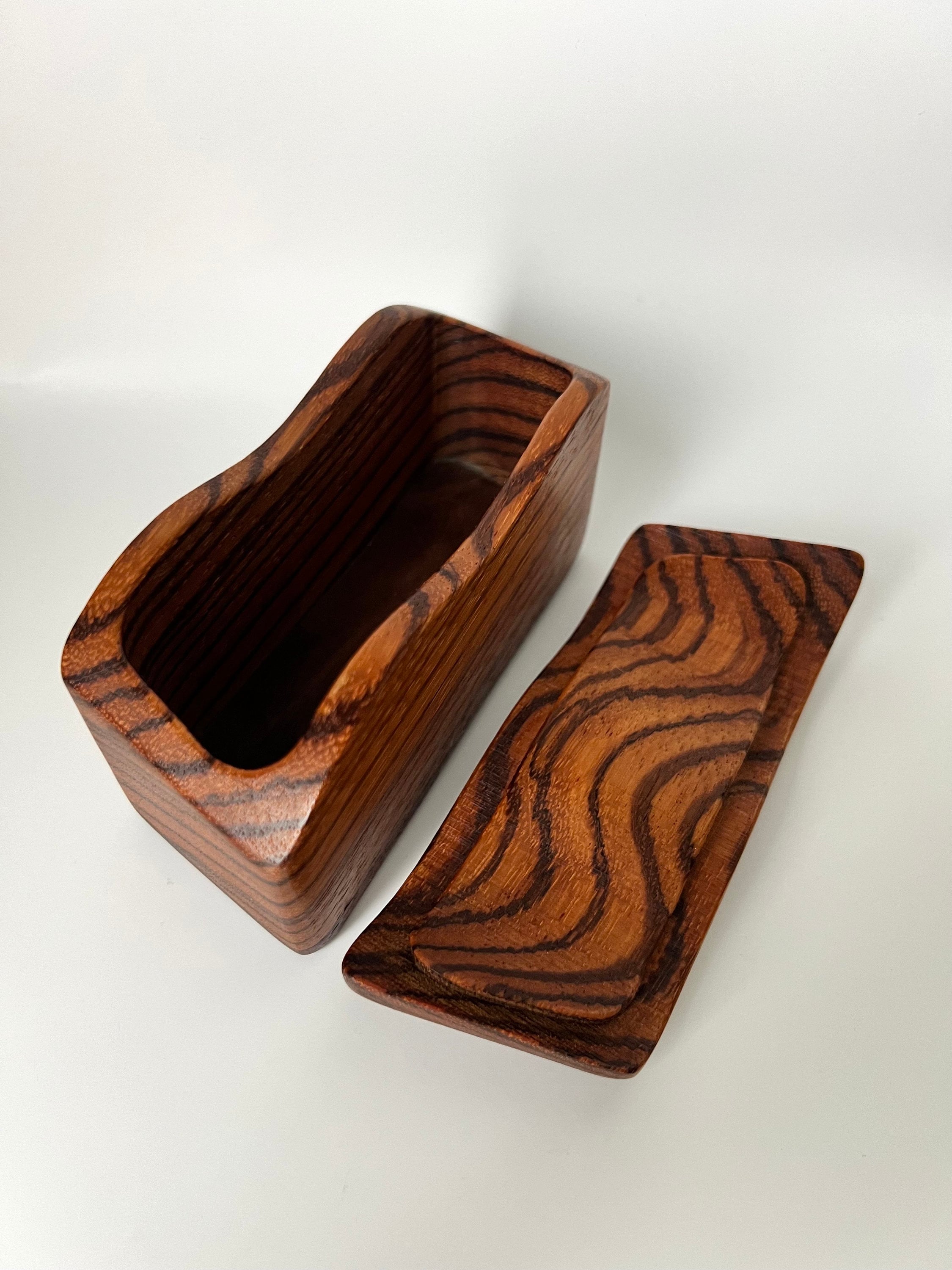 Vintage Fred and Marilyn Buss Sculptural Wooden Box - Etsy