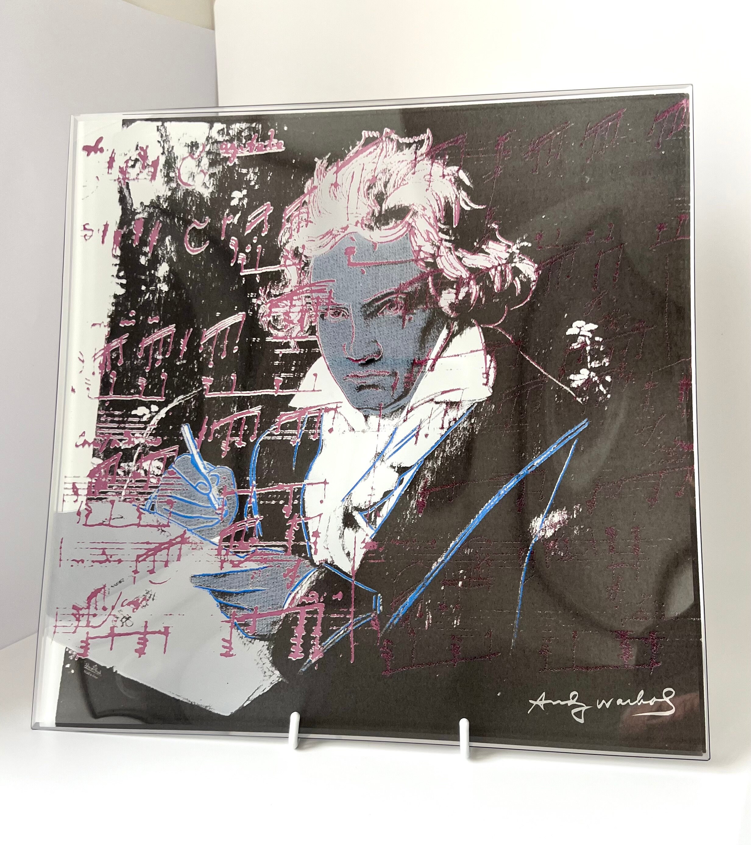 Vintage Rosenthal Beethoven by Andy Warhol Decorative Plate