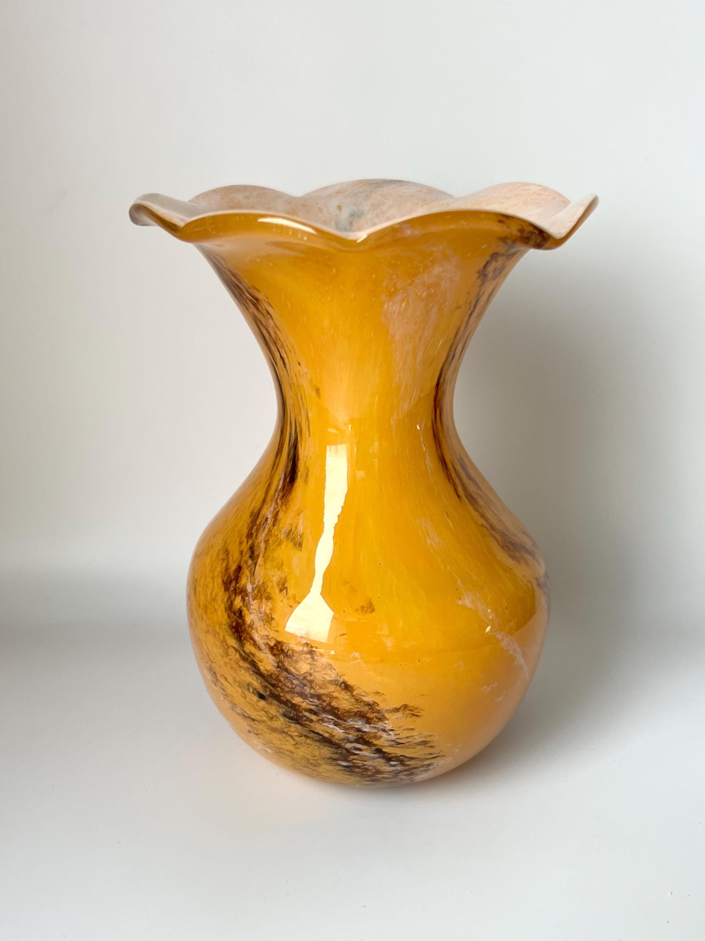 ◆ Isle of wight studio glass 花瓶 ビンテージ ◆ ◇ Isle of wight studio glass 花瓶 ビンテージ ◇