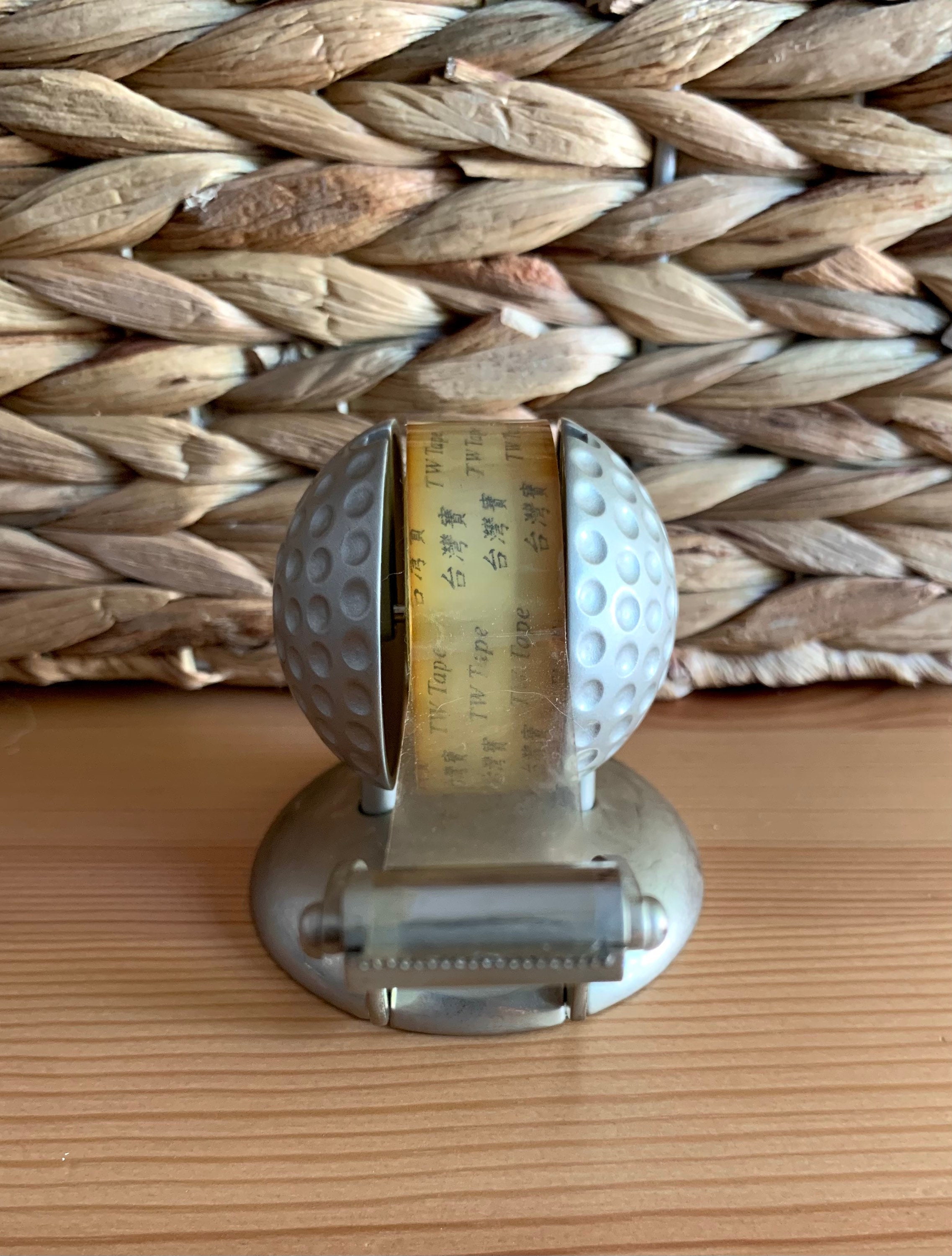 Vintage golf themed sellotape dispenser Collectible Unique Etsy