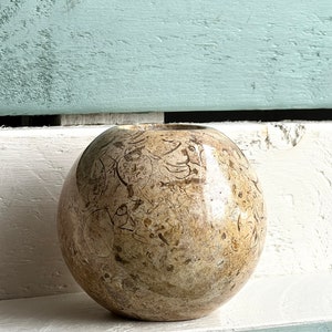 Vintage Solid Marble Tealight Candle Holder   Round Candle Stand Small Table Centrepiece Home Coffee Table Decoration