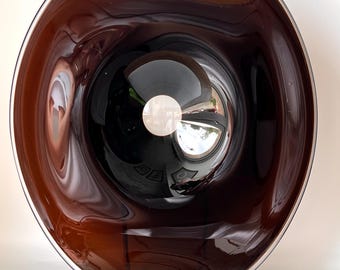 Vintage Holmegaard Large Mandarin Bowl Centrepiece Collectible