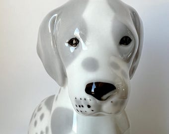 ソ連製ヴィンテージ ロモノーソフ磁器製 犬の置物 - Etsy 日本