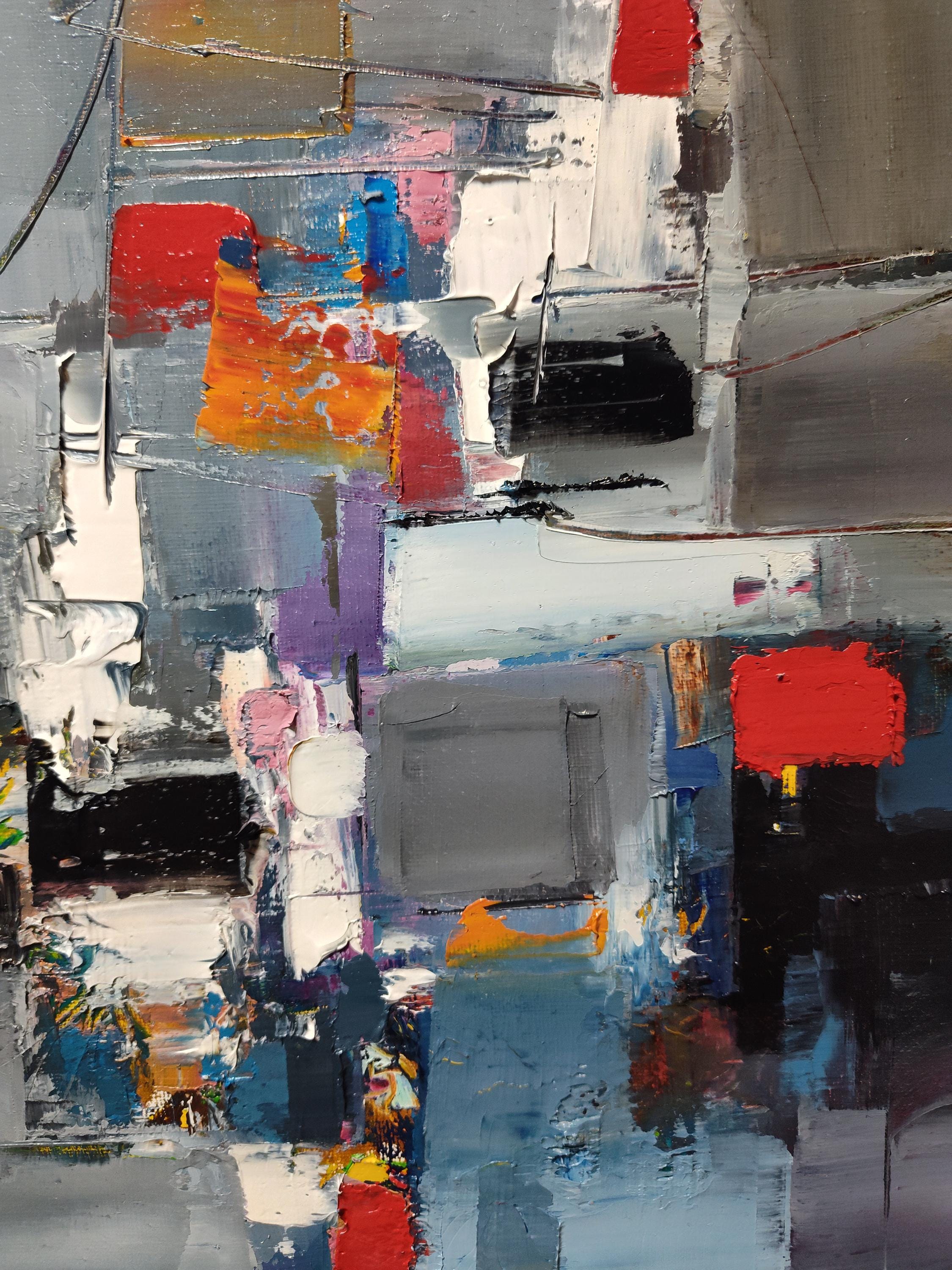 現代の洋画 25 GRAPHIC OIL PAINTING NOW Original Oil Painting 11