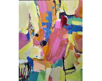 Original oil/acrylic painting 16"x20" Contemporary art