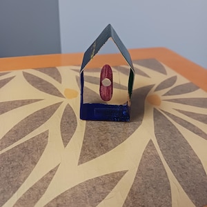 Kosta Boda Mini Sculpture Country Living by Bertil Vallien signed with sticker