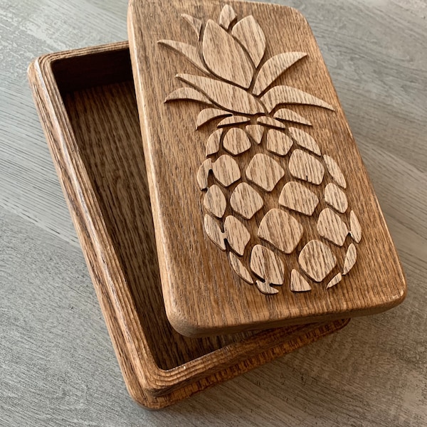 Fichier CNC pour faire boîte d’ananas