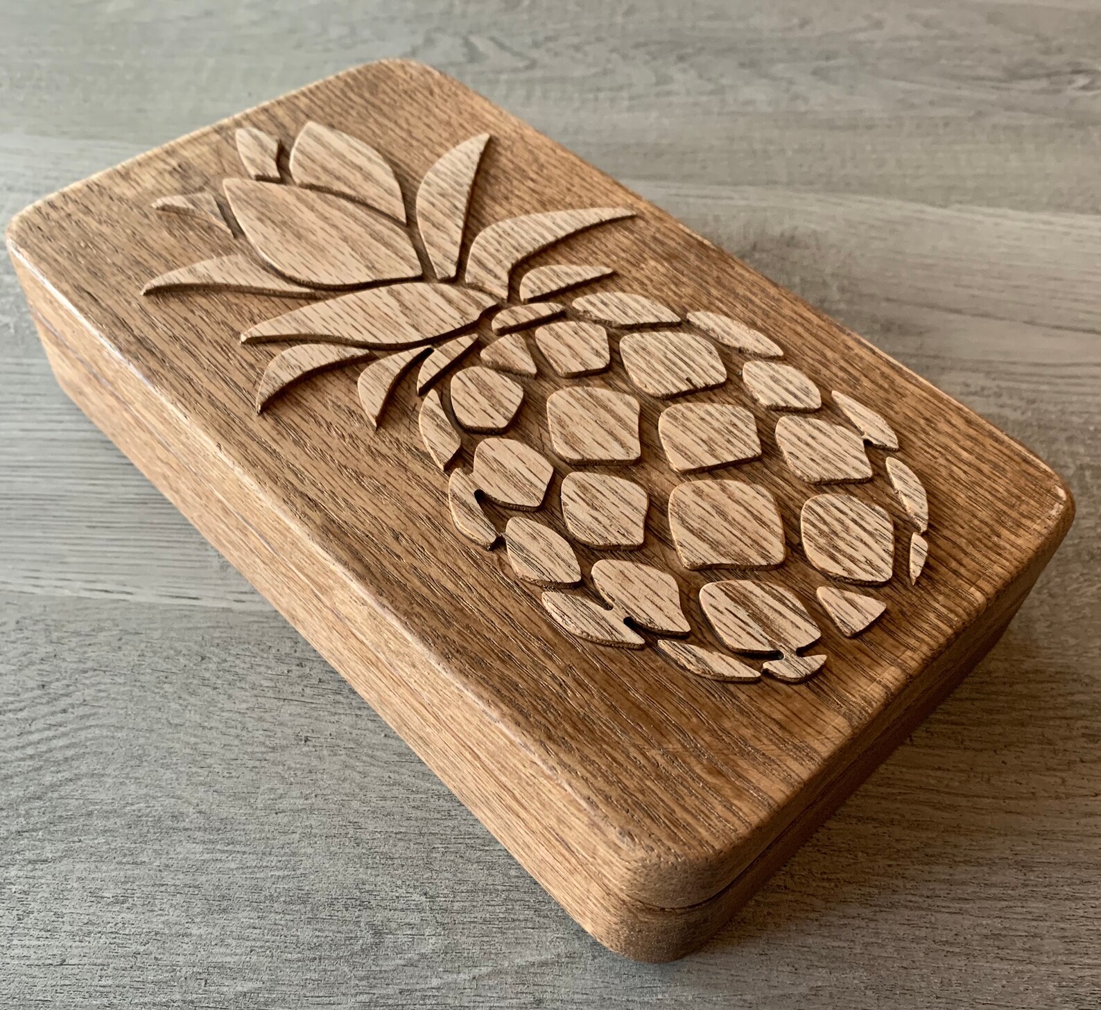 CNC File to Make Pineapple Box Etsy