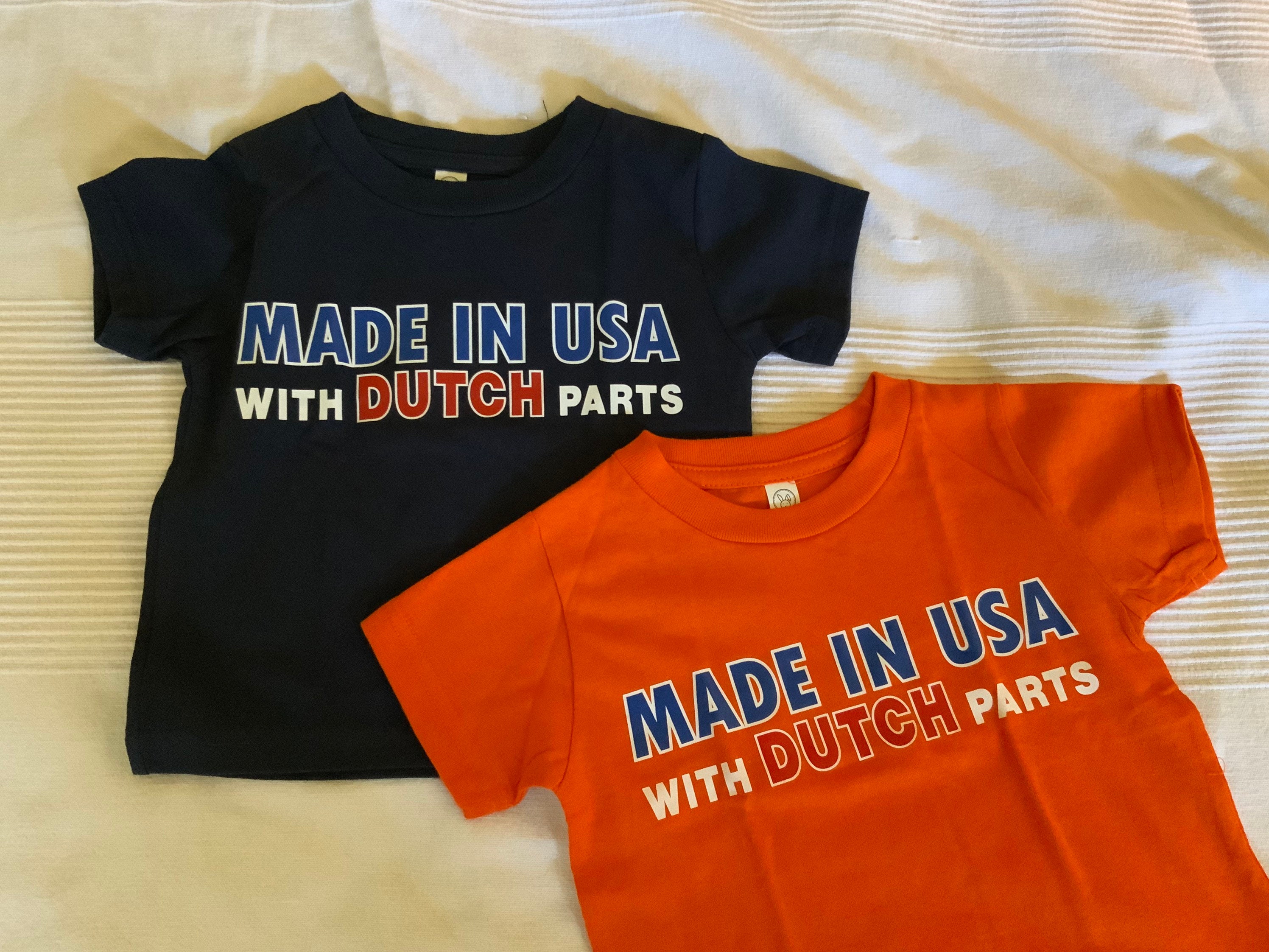 Made in USA With Dutch Parts Kid's Shirt