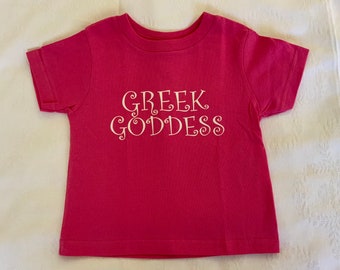 Kid’s Shirt: “Greek Goddess”