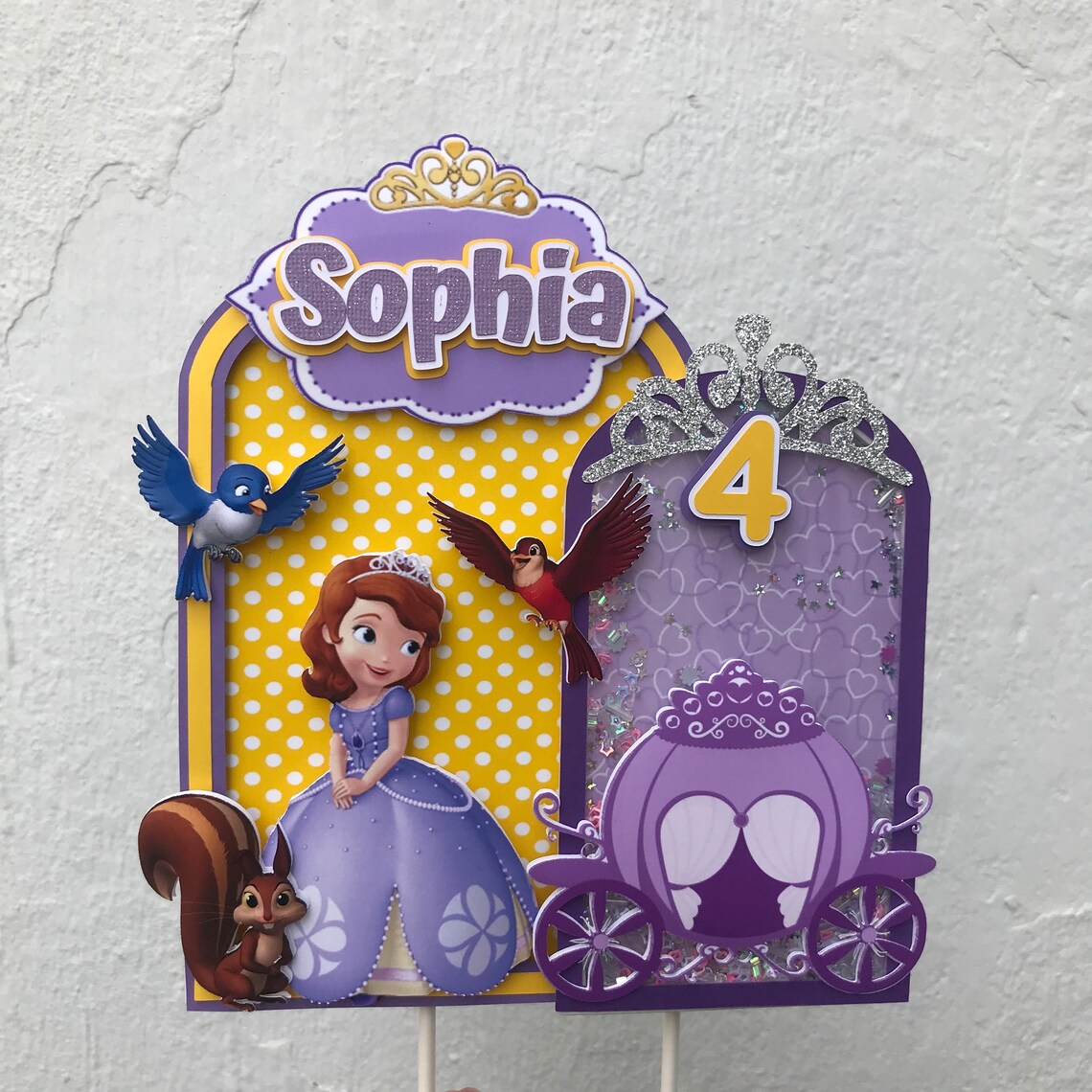 Sofia the First Cake Topper / Princess Sofia Cake Topper / Sofia the ...