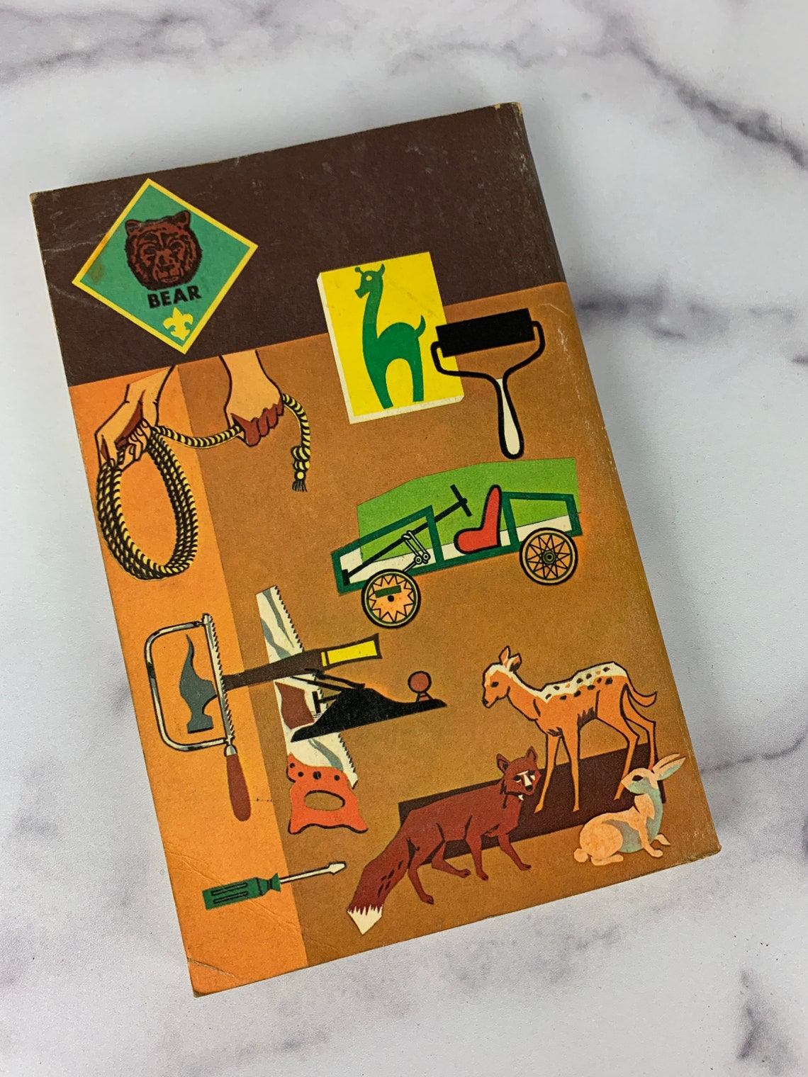 Vintage Bear Cub Scout Handbook Good Condition 1973 Etsy
